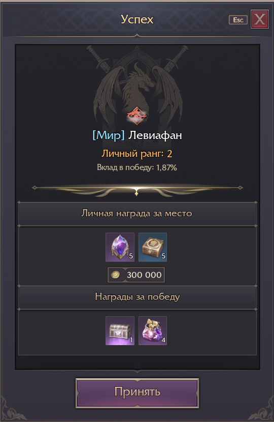 Левиафан — ранг 2